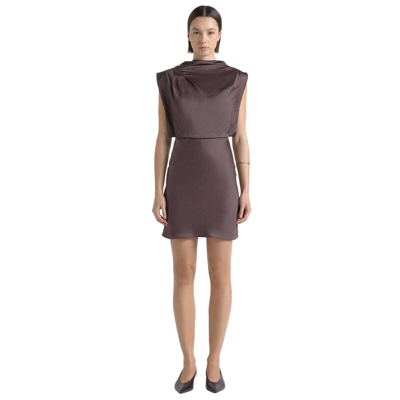 Cue Cowl Neck Mini dress image number 0